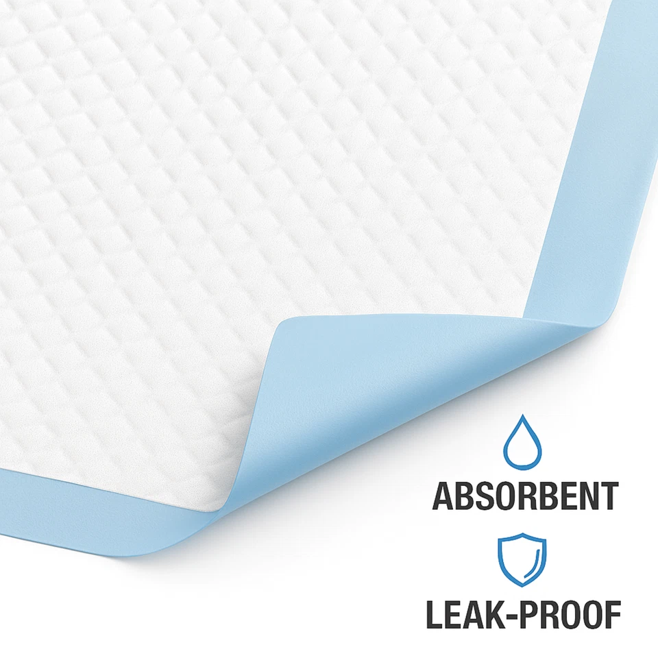 Metro Source 23x36 Disposable Underpads 150 Count | Absorbent Bed Pads Leakproof - Image 4 of 4