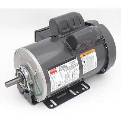 Dayton 5Pha8a Capacitor-Start/Run General Purpose Motor, 3/4 Hp Hp, 115/230V Ac