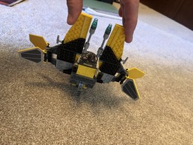 LEGO Star Wars 7256 Jedi Starfighter & Vulture Droid 199pc missing mini fig