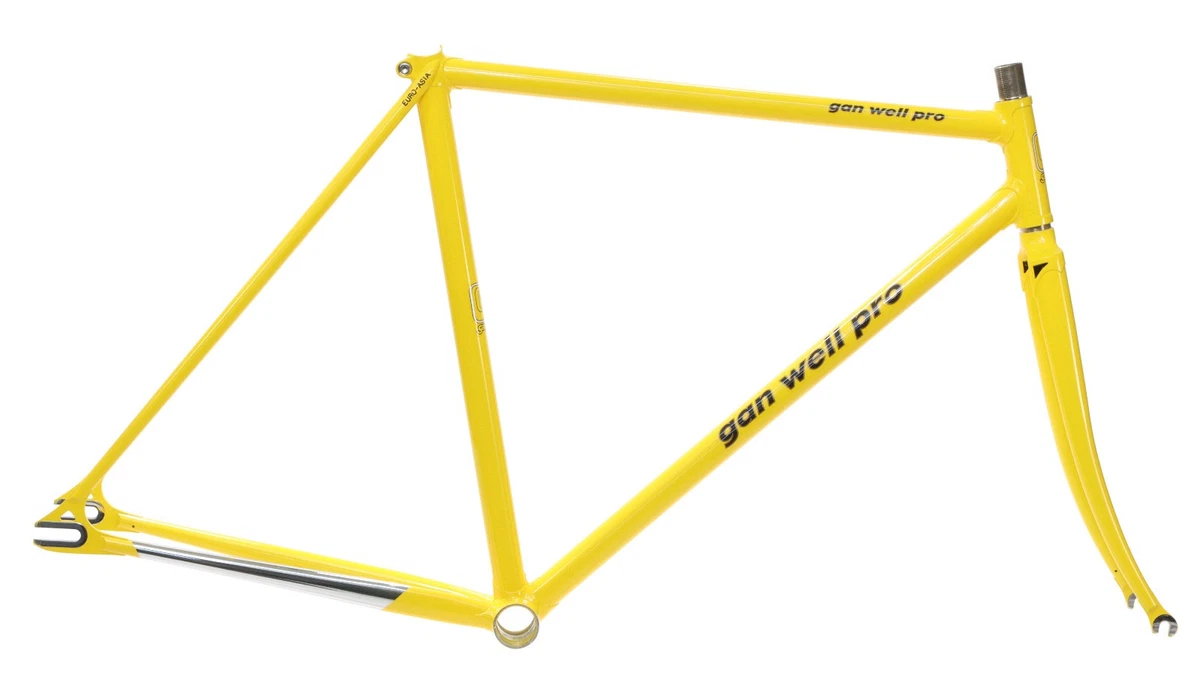 Steel Frame and Fork Yellow Bike Frames for sale | eBay