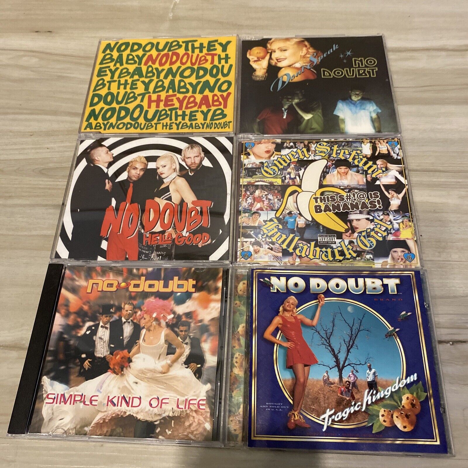 No Doubt Gwen Stefani 6 CD LOT 4 Imports Hollaback Girl Hella Good Don’t Speak