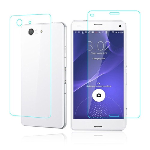 Tempered Glass Protector for Sony Xperia Z3 Z4 Z5 M4 M5 C5 Compact Screen - Picture 11 of 22