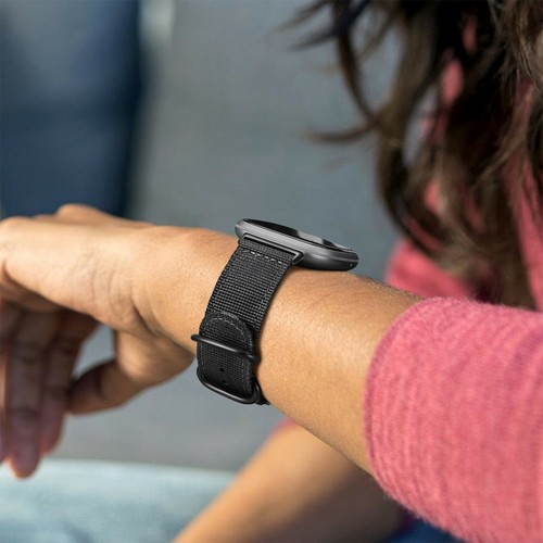 Band for Fitbit Versa 3 / Fitbit Sense Soft Woven Nylon Sport Replacement Strap - Picture 7 of 16