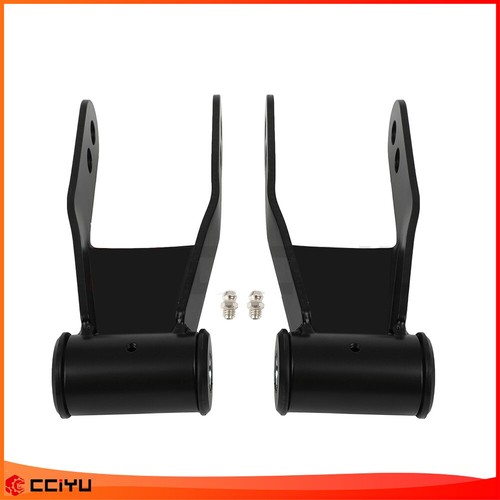 Replaces 710515 Suspension 1-1.5" Rear Drop Lowering Shackle Kit Compatible With Chevy Silverado 1500 2wd 4wd Truck 1988-2018, GMC Sierra 1500 2wd 4wd Truck 1988-2018 In | Whizz