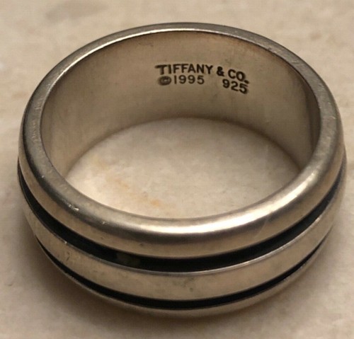 Tiffany Ring for men-Solid 925 Sterling 