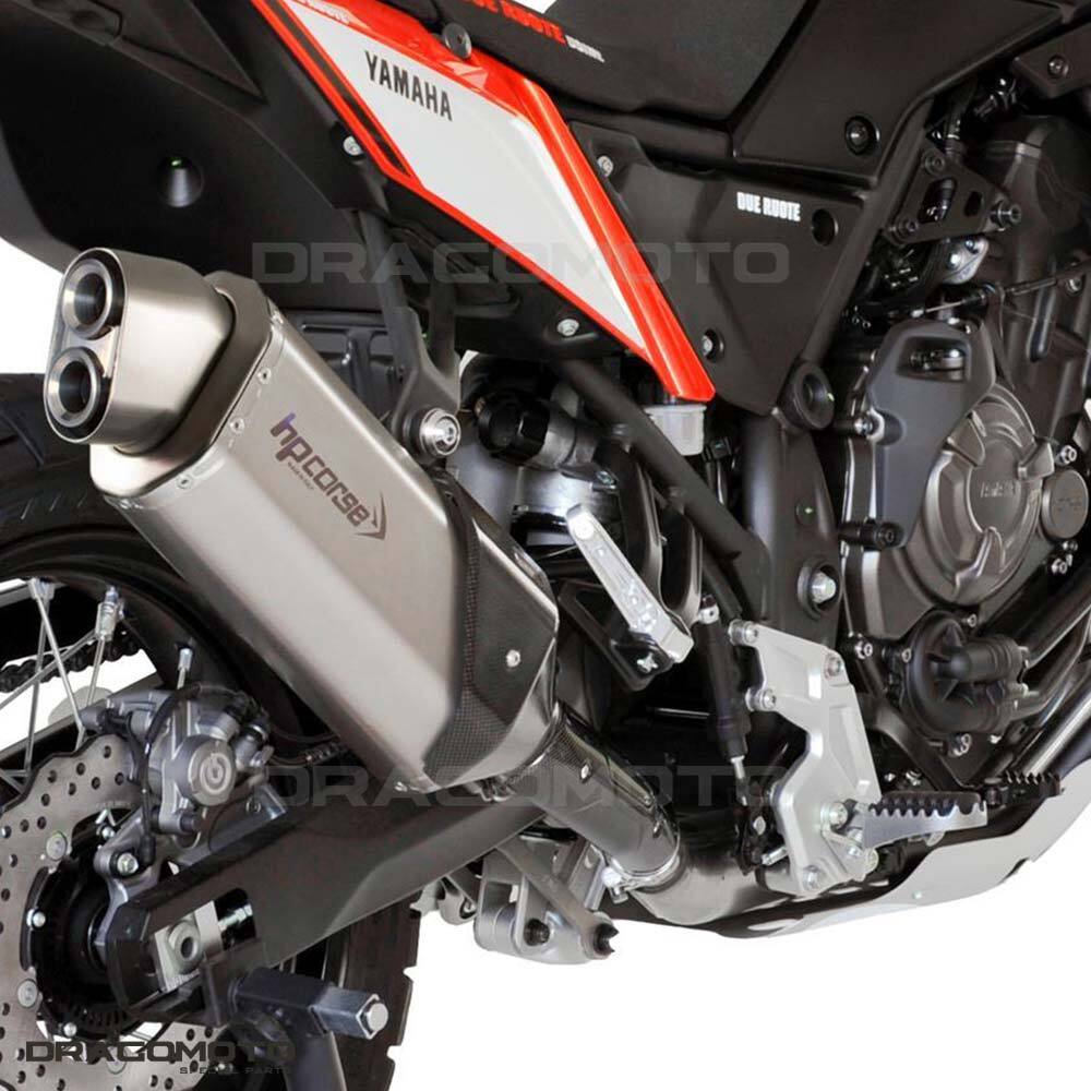 Silencieux HP Corse SP-2 Black Titane Pour Yamaha Ténéré 700 (2019-2025)