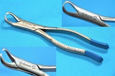 1 GERMAN HANDLE AUTOCLAVABLE COW HORN LOWER MOLAR DENTAL EXTRACTING FORCEPS 23