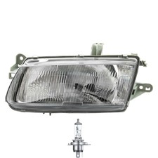 Halogen Scheinwerfer Frontscheinwerfer links H4 für Mazda 323 S V inkl. Lampen