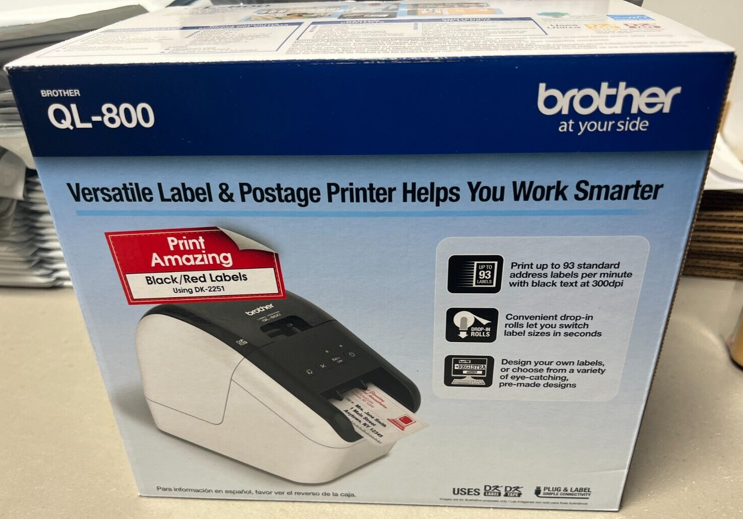 Speed Professional Label Printer QL800 