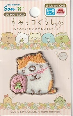 Iroha Ism Sumikkogurashi Seal Patch Cat Su300-Su20 No.77
