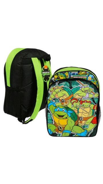 Teenage Mutant Ninja Turtles Large School Backpack Book Bag TMNT 16" Gift Kids Teenage Mutant Ninja Turtles Large School Backpack Book Bag TMNT 16" Gift Kids