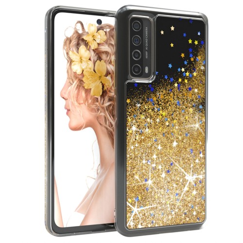 EAZY CASE Huawei P Smart 2021 / Y7a Brokat Etui Płynny silikon Etui na telefon TPU - Zdjęcie 11 z 12