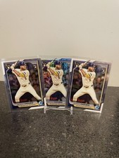 (2) 2024 Bowman Chrome Baseball Jackson Chourio Base Rookie & Mojo RC