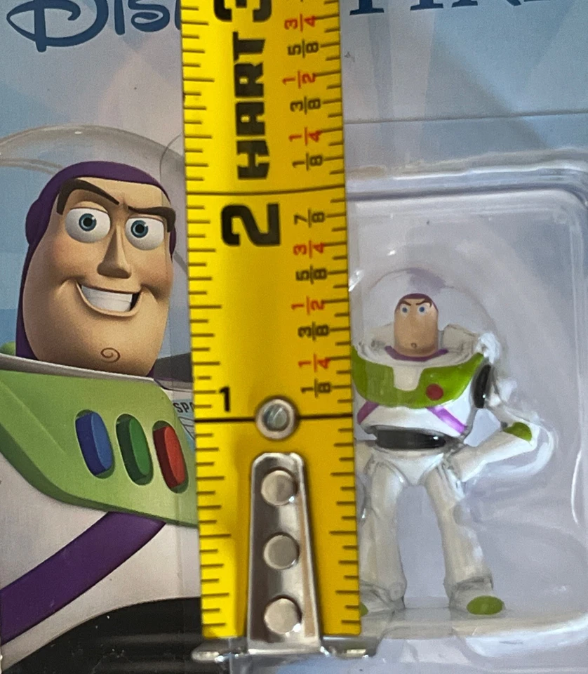 Disney Pixar Nano Metalfigs Buzz Lightyear Figura D57 100% Die-Cast 1-5/8” NUEVO Foto 3 de 4