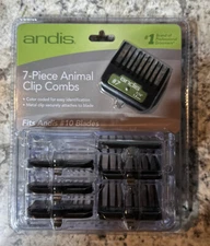 Andis 33655 Premium Clip Animal Comb Set Fits UltraEdge CeramicEdge Size10 Comb