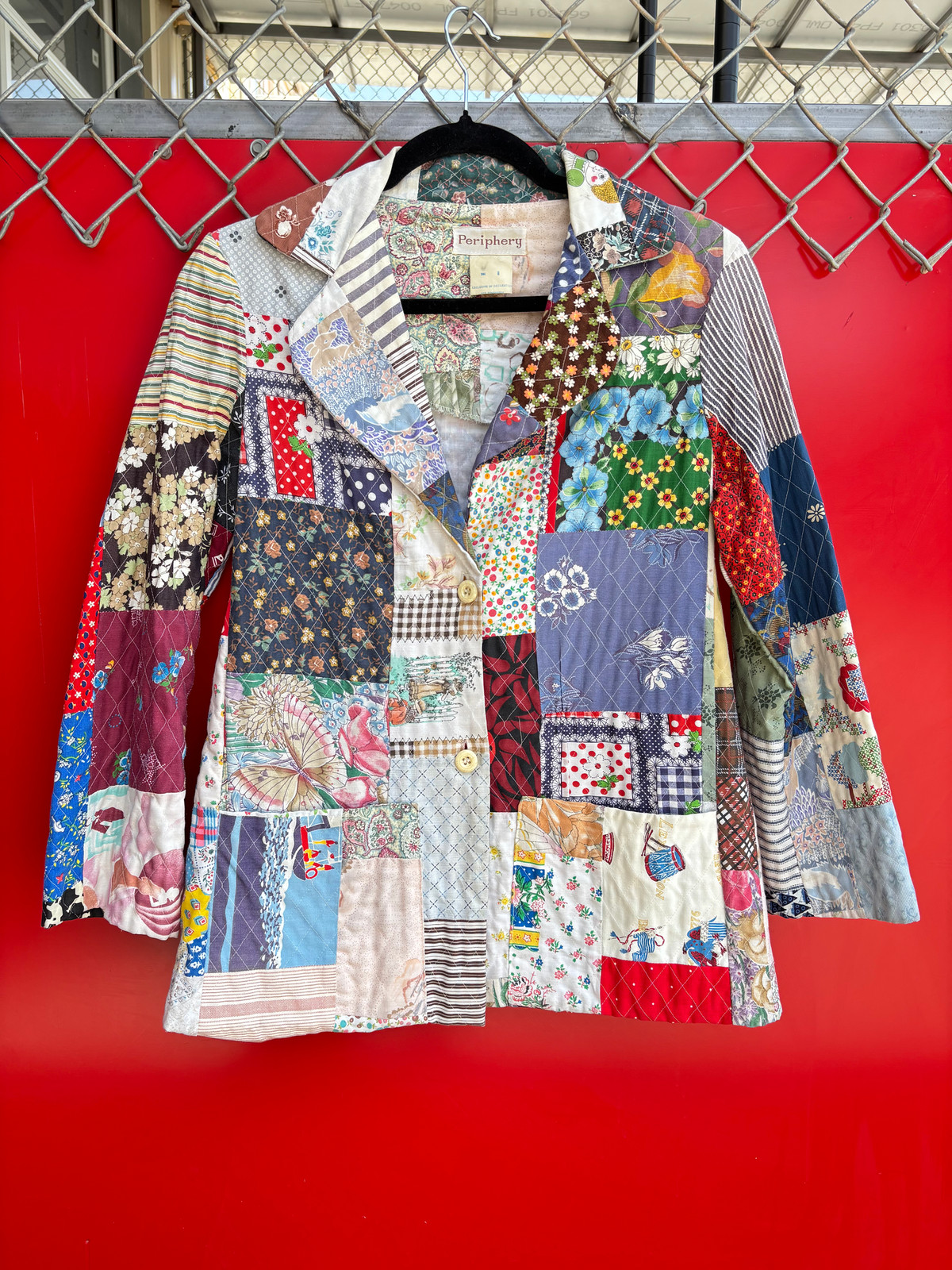 Periphery Patchwork Blazer - image 1