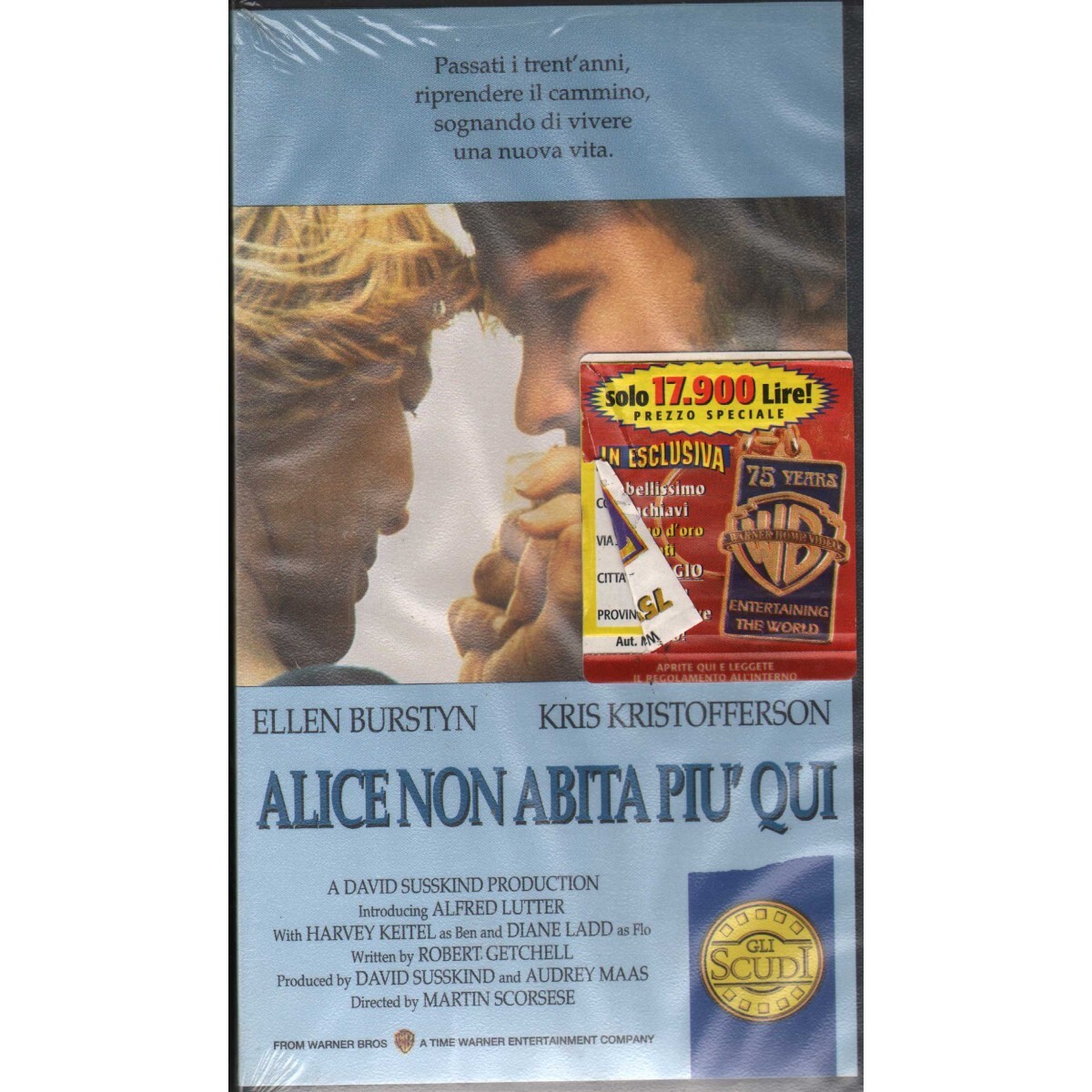 Alice Doesn't Live Here Anymore VHS Martin Scorsese Univideo - PIV61034 Sealed