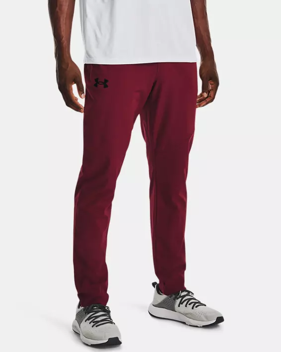 NWT UNDER ARMOUR Men's UA Sportstyle Elite Joggers 1376965 664 Berry