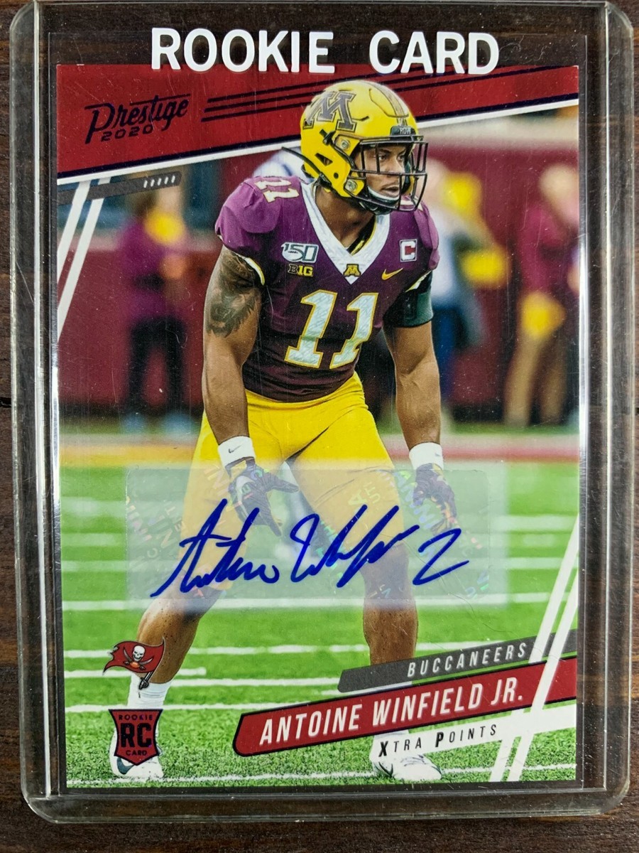 Antoine Winfield Jr Football Rookie Auto Card #208 Panini Prestige