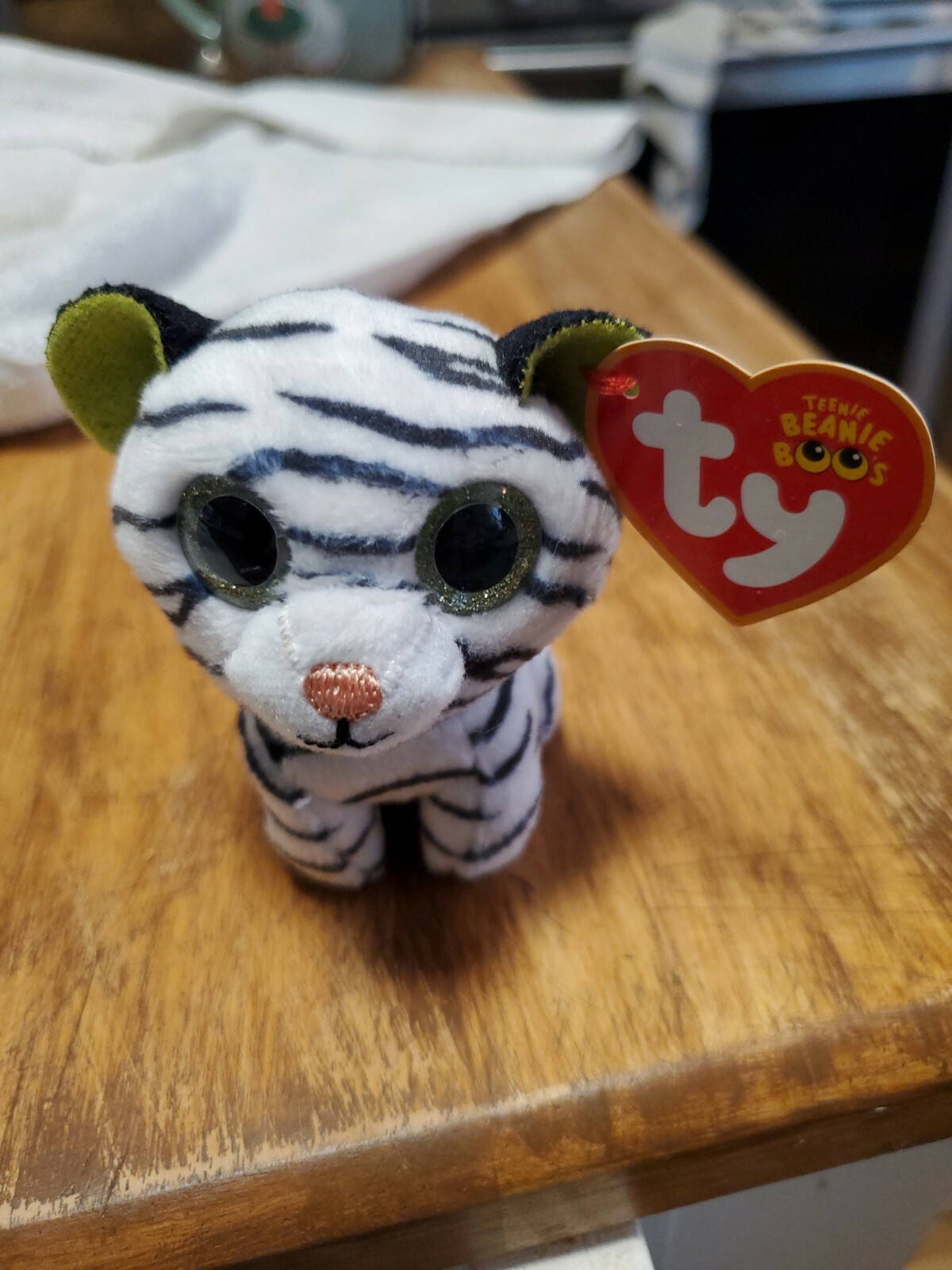 ty beanie boos white tiger