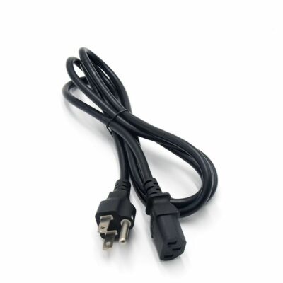 Computer 3 Prong Power Cable (Black)