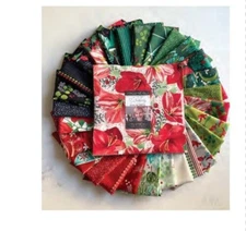 WINTERLY Layer Cake Moda Robin Pickens Christmas fabric quilting sewing 48760LC