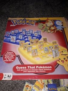 pokemon guess who board game