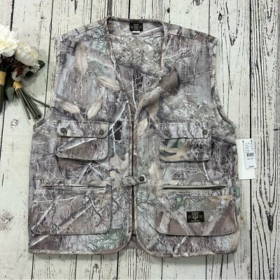 Guess x realtree collab tactical workwear camo vest NWT Men's Small relaxed  fit