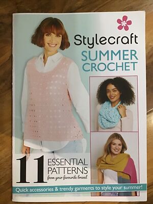 Summer Crochet Patterns,11 Easy, Full Instructions,Try Today,Gifts For All