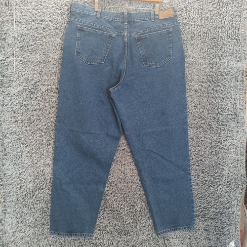 Cabela's Jeans Men W44 L32 Blue Standard Straight Leg High Rise Med Wash - Picture 9 of 12
