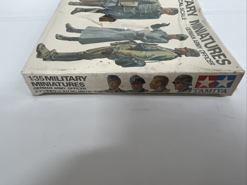 Military Miniature German Army Officer Tamiya 1/35 Identical Scale MM110 Sealed - Picture 3 of 4