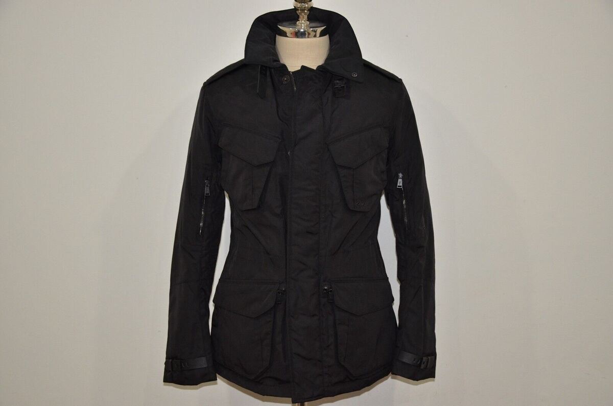 Ralph Lauren Black Label Made in Italy Padded Leather Trim Ralph Lauren Black Label Made in Italy Padded Leather Trim