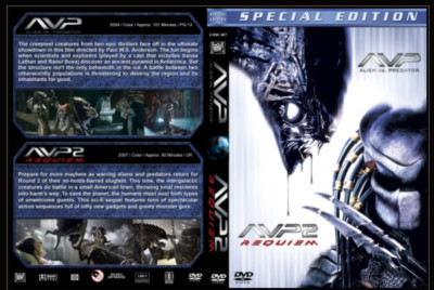 Alien vs Predator customized steelbook only, no disc
