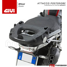 Supporto Per Bauletto Givi SRA5108 Monokey - Alluminio, Carico 6kg, Made In Italy - Foto 5