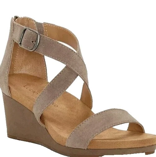 Gamuza sólido Mujer Lucky Brand Sandalias
