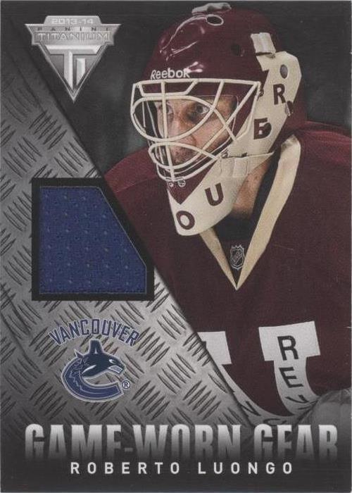 2013-14 Panini Titanium - Roberto Luongo #GG-LU - 1 of 1