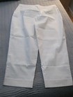 NWT CROSSING POINTE  WOMENS PANTS SIZE 18 WHITE ANKLE/CROPPED — photo 6