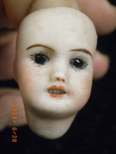 🇫🇷 OLD MINIATURE PORCELAIN HEAD DOLL SFBJ 301 PARIS TWIN DOLL
