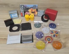 Lot of 11 35MM Camera Special Effects Filter Lenses Spiratone, Ambico & Hoya