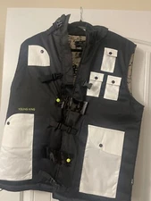 The Hideout Clothing-Dsiris Men PUFFER VEST Gray Streetwear Designer NEW