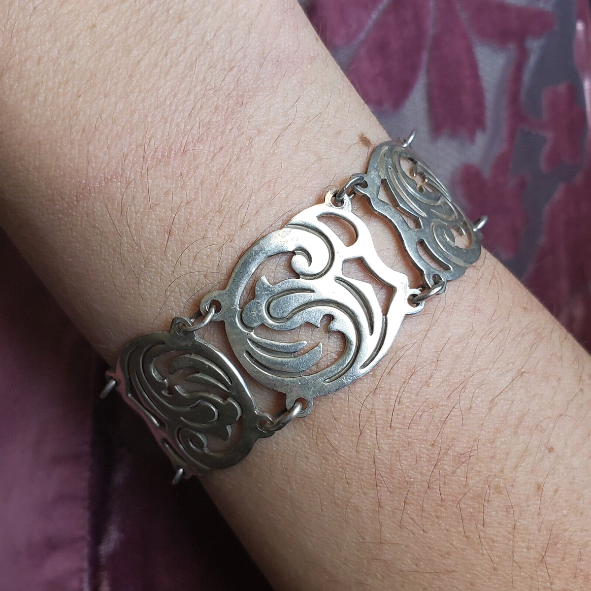 アクセサリー TAXCO SILVER ANCHOR BRACELET MEDUIM INTÉRIM/インテリム】TAXCO SILVER ANCHOR BRACELET - SILVER
