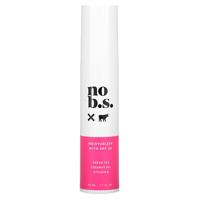 No b.s. Moisturizer with SPF 20, 1.7 fl oz (50 ml) NEW