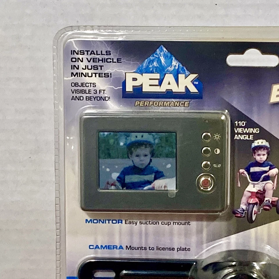 Peak Performance Wireless Back-Up Camera #PKC0RA w 2.4" Color LCD Monitor Sealed - Image 3 of 4