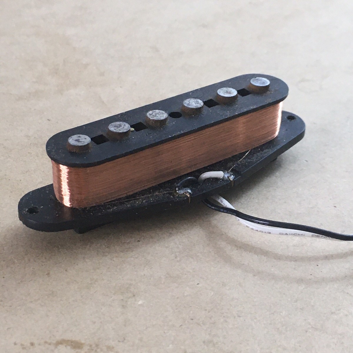 Vintage 80s Fender Japan MIJ Strat Pickup Stratocaster Natural