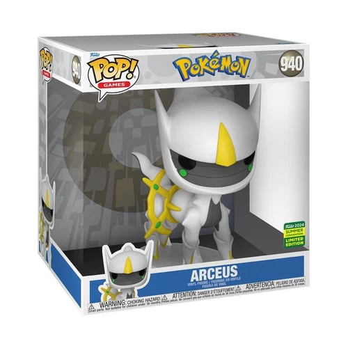 Funko Pop Jumbo 10” Pokémon Arceus #940 Summer Convention 2024 LE Limited