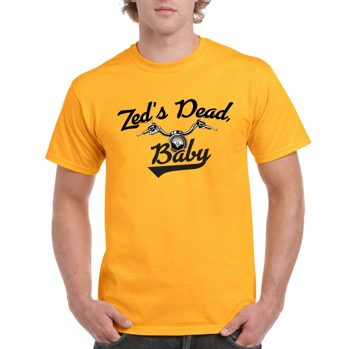 Zed's Dead, Baby - Classic Movie Quote Motorcycle T Shirt | eBay