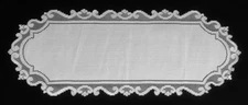 Lace Doilies Place Mats Table Runners Alpine Encore White Livingroom Bedroom Den