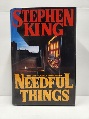 Needful Things by Stephen King (1991, Hardcover)