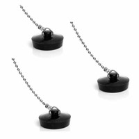 3 St. 45,5Mm StöPsel Abfluss Waschbecken Bad Stopfen AbflussstöPsel SpüLe Ablauf