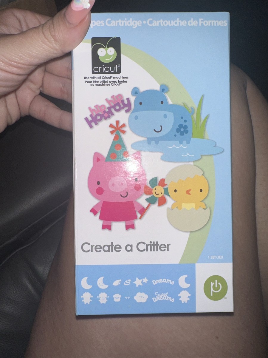 Cricut　クリカット　カートリッジ　Create a Critter Amazon.com: Cricut Create a Critter Cartridge : Arts, Crafts